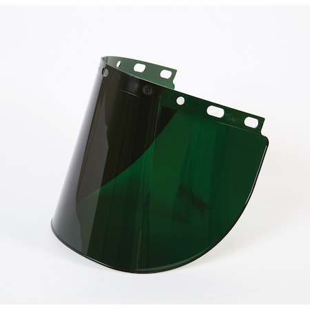 Honeywell 8" X 16 1/2" X .06" Green Shade 5 Propionate Faceshield 4178IRUV5